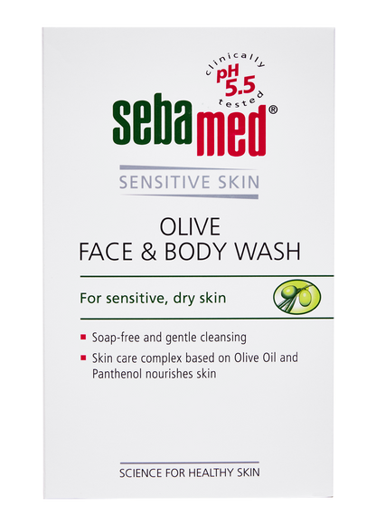 Olive Face and Body wash