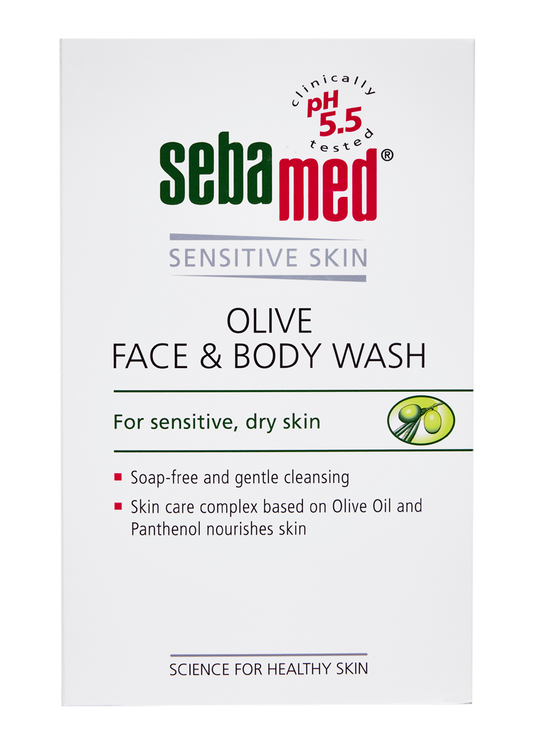 Olive Face and Body wash