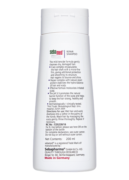 Sebamed Hair Repair Shampoo