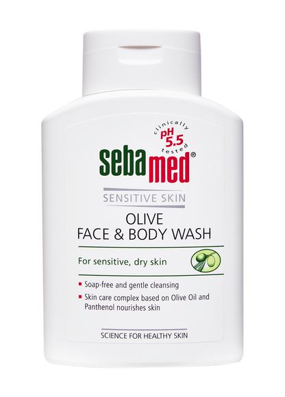 Olive Face and Body wash