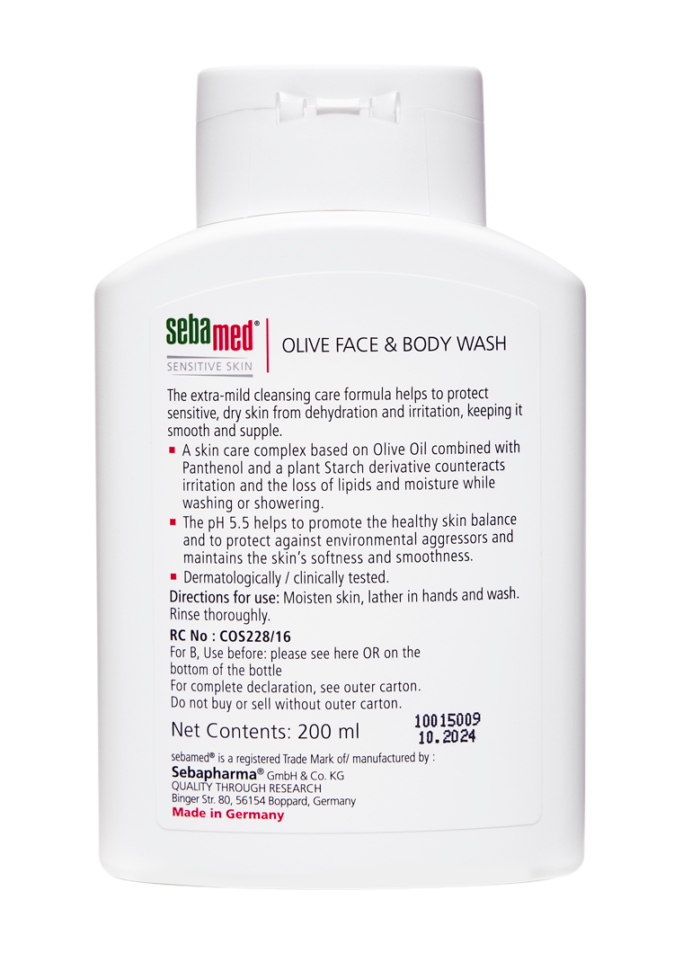 Olive Face and Body wash