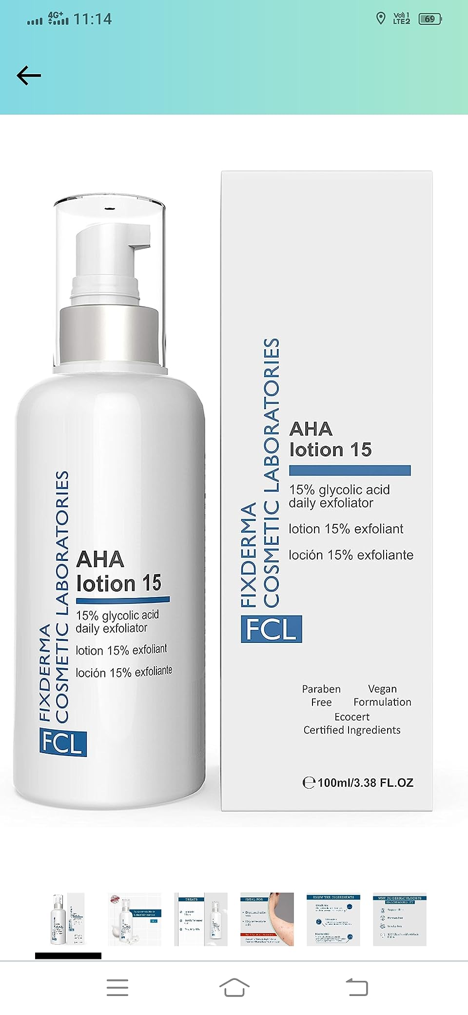 FCL PRE + Probiotic Body Lotion