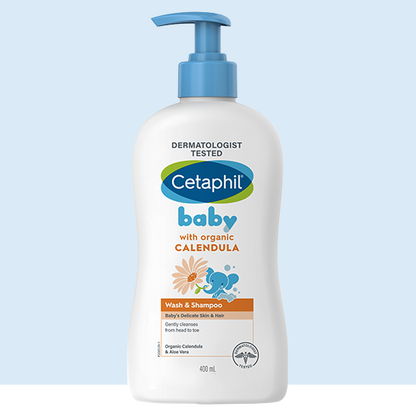 Baby Gentle Wash and shampoo