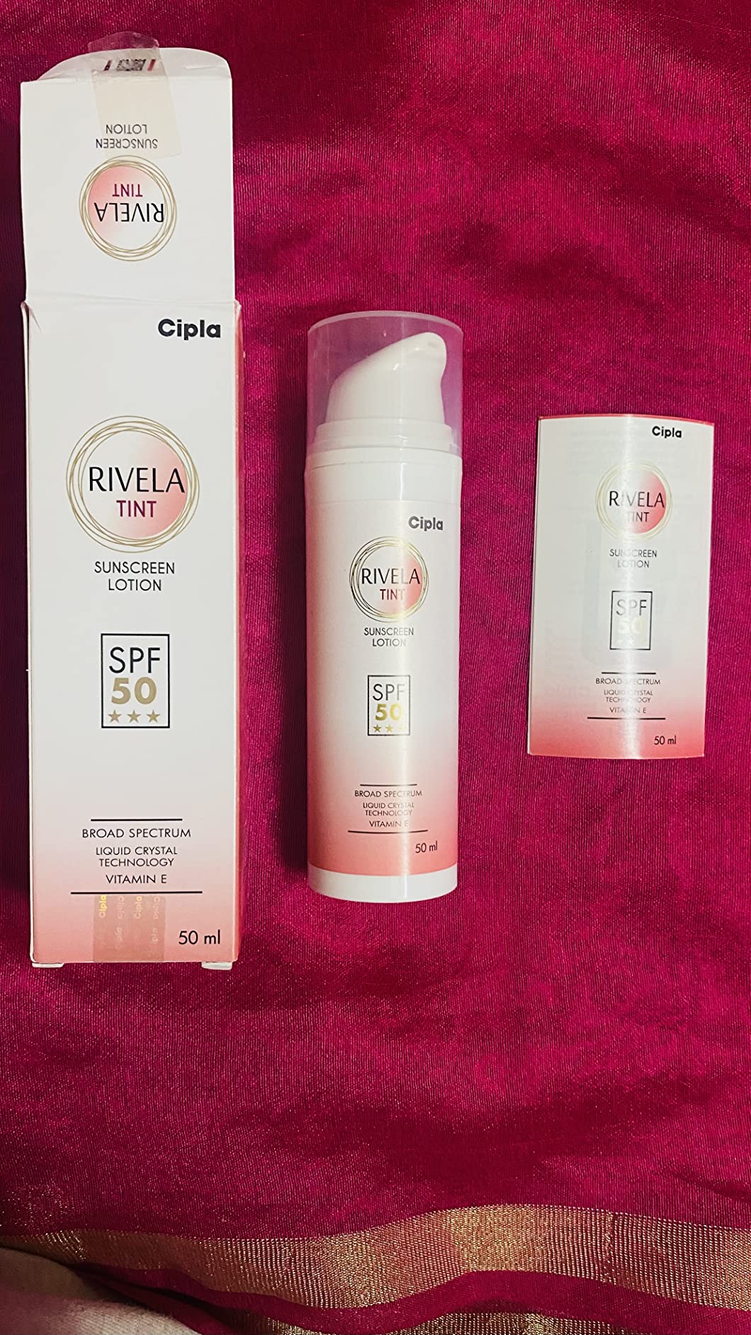 Cipla Rivela Tint Sunscreen Lotion