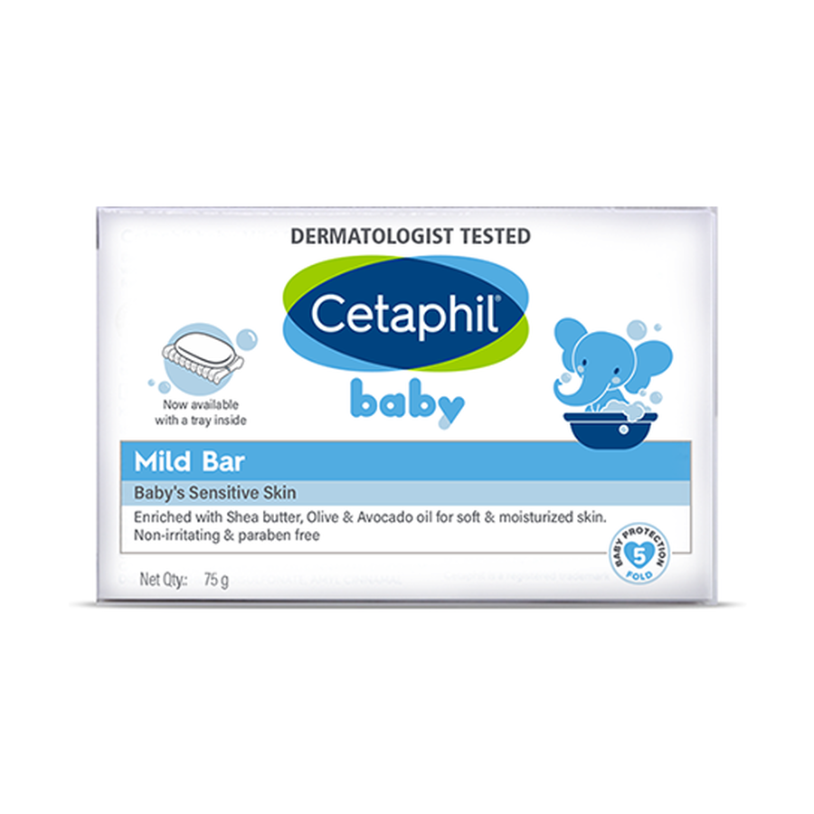 Cetaphil Cleansing & Moisturising Syndet Bar With Shea butter | Dermatologist Recommended