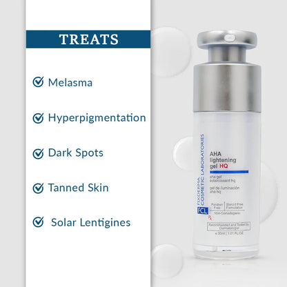 AHA Lightening Gel HQ | Reduce Dark Spots