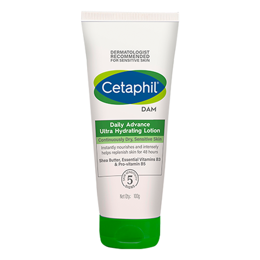 Cetaphil Daily Advance Ultra Hydrating Lotion 100gm | Dermatologist Recommended for Dry sensitive skin