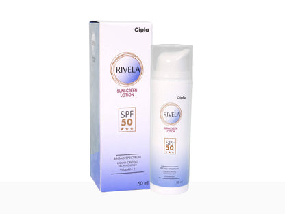 Rivela Sunscreen Lotion SPF 50