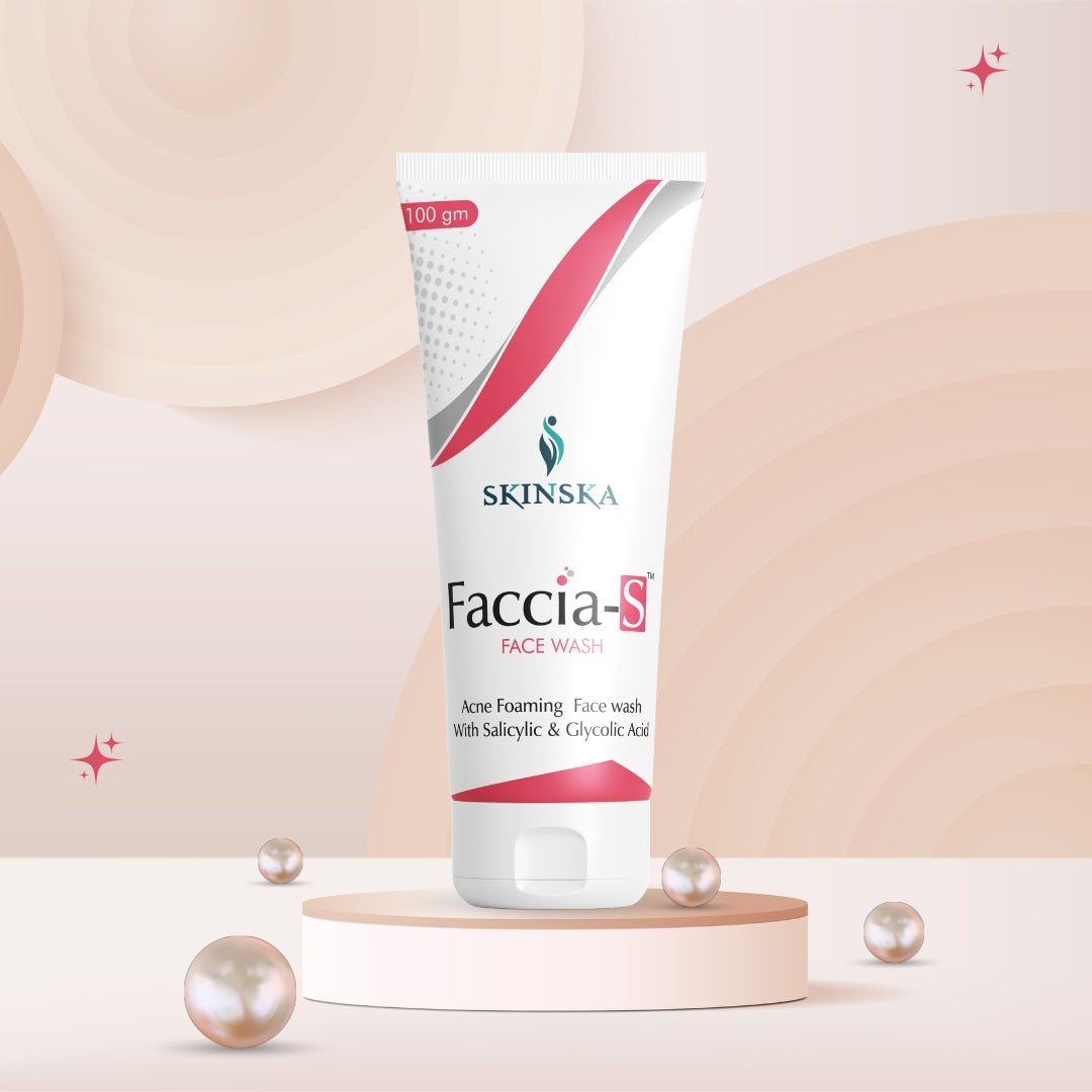 Faccia-S Anti-Acne Face Wash with Salicylic Acid