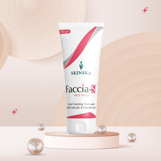 Faccia-S Anti-Acne Face Wash with Salicylic Acid