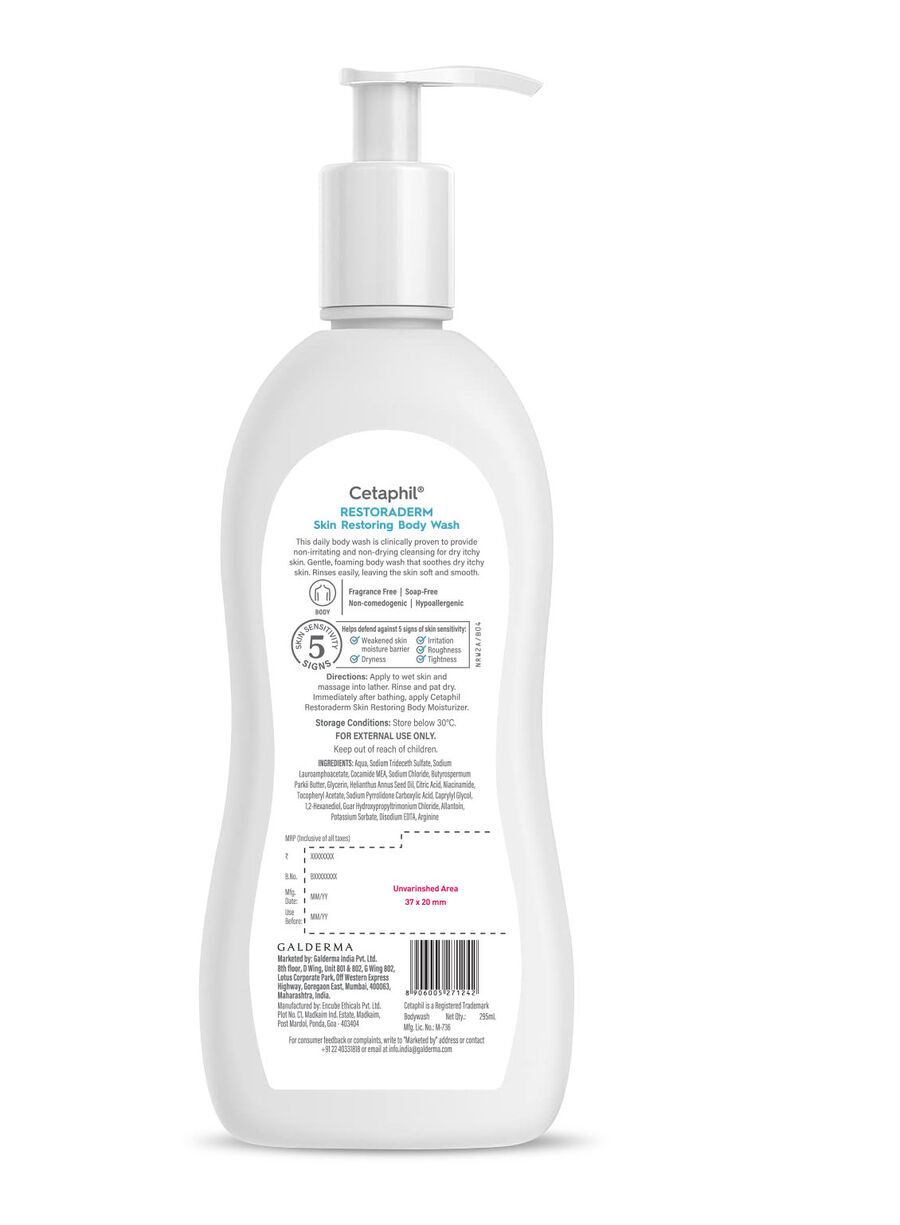 Cetaphil Restoraderm Skin Restoring Body Wash