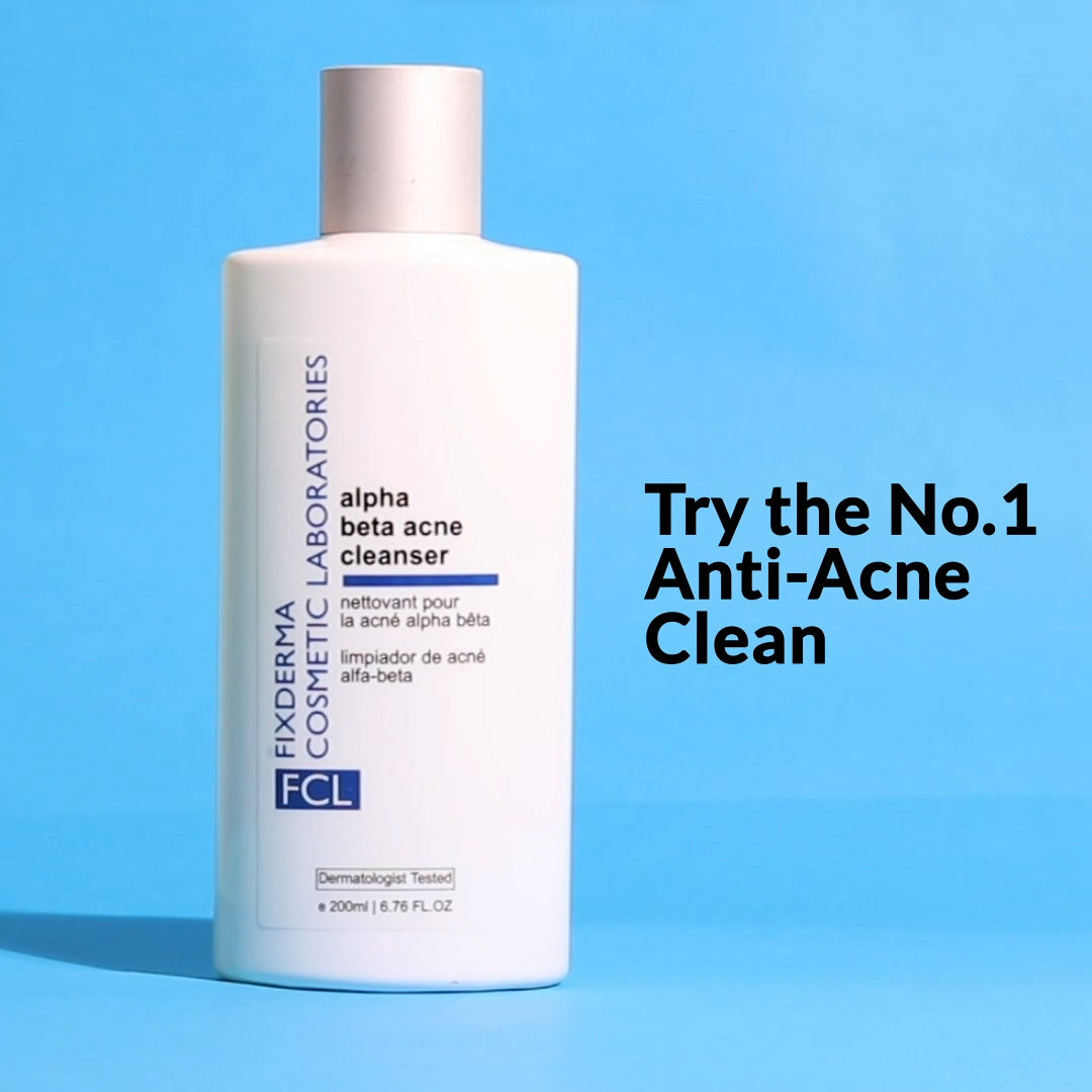 Face wash for Acne & Oily Skin, FCL Alpha Beta Acne Cleanser