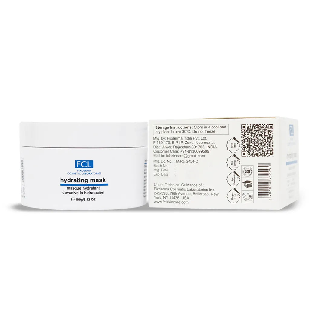 Hyaluronic Acid For Dry And Dehydrated Skin FCL Hydrating Face Mask