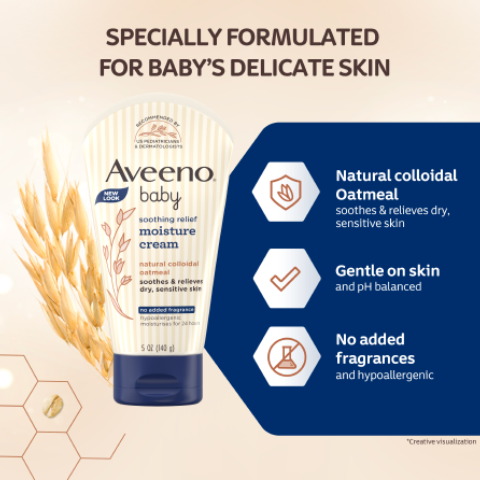 Aveeno Baby Soothing Relief Moisture Cream