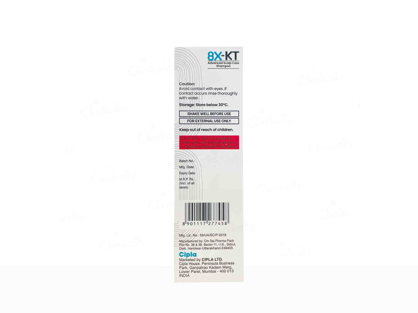 DANDRUFF  8X-KT Advanced Scalp Care Shampoo