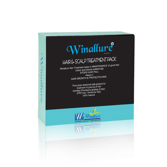 WINALLURE (hair dye powder) HAIR & SCALP TREATMENT PACK