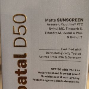 Axipatal D50 sunscreen
